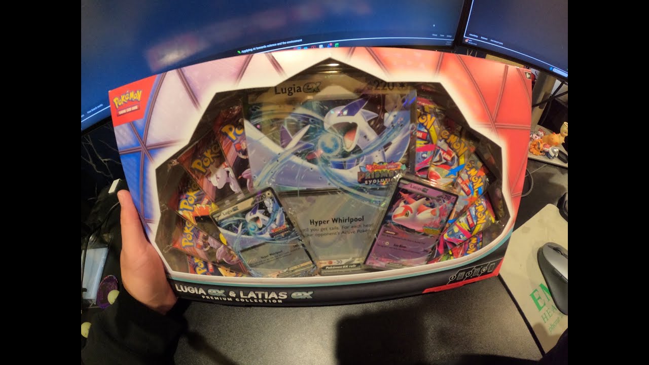 Pok&eacute;mon Lugia EX & Latias EX Premium Collection Box PART 1 | JeepneyUnboxing