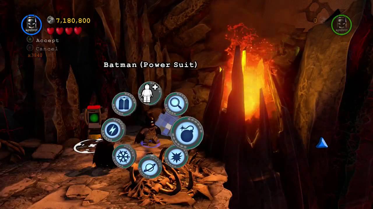 Festive Hats Red Brick location in All the Rage Mission 12 in LEGO Batman 3