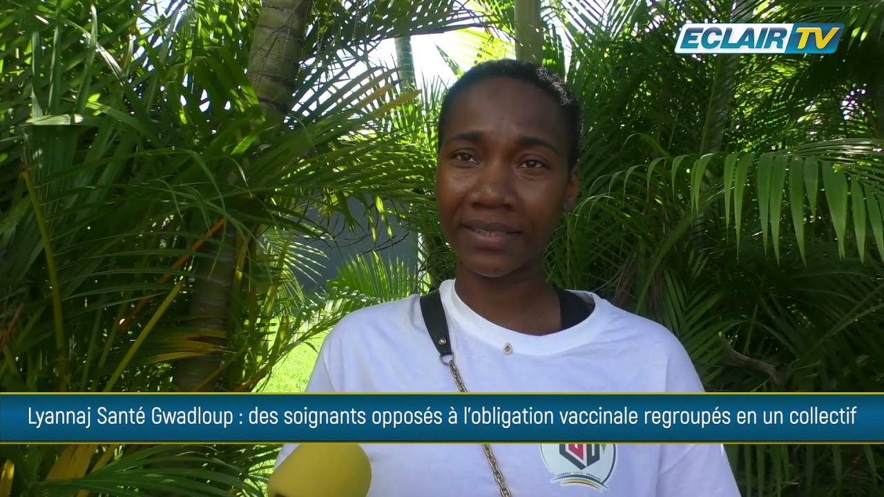 🔴 Lyannaj Santé Gwadloup : des soignants opposés à l'obligation vaccinale regroupés en un collectif🔴