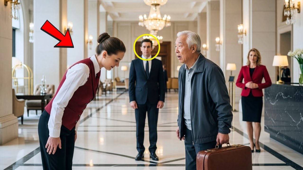 Todos Ignoraron Al Multimillonario Japonés — Hasta Que Una Mesera Le Dijo “Bienvenido” En Japonés