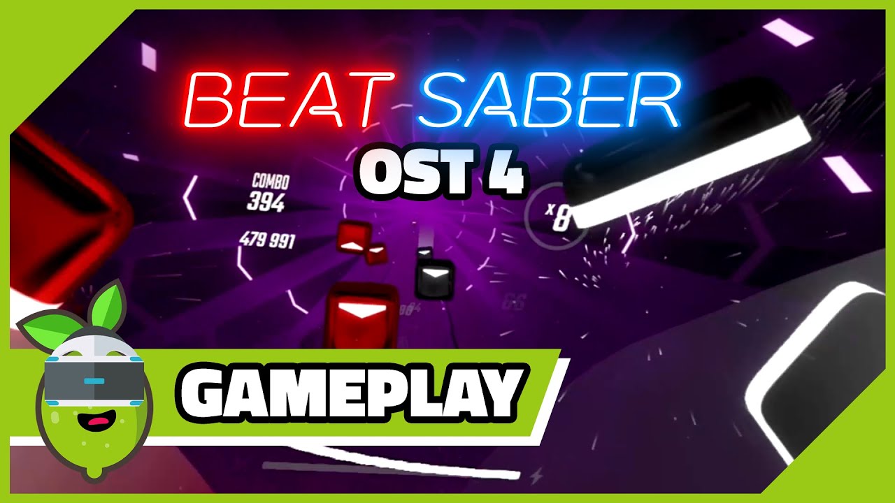 Beat Saber PSVR | OST 4 music pack | All songs playthrough (No commentary, 1080p60)