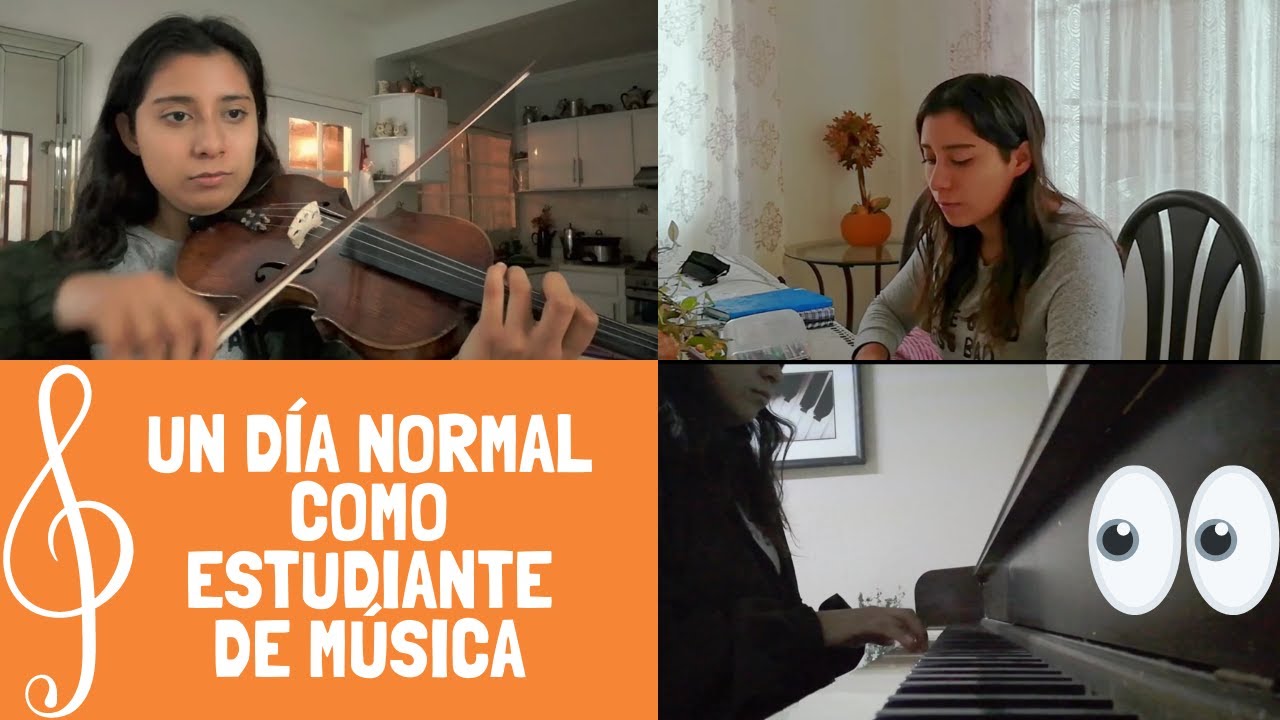 Un día normal como estudiante de Música | Online | Último semestre