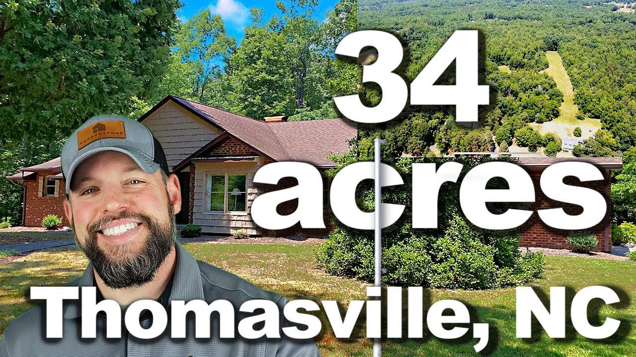 Thomasville NC house with land