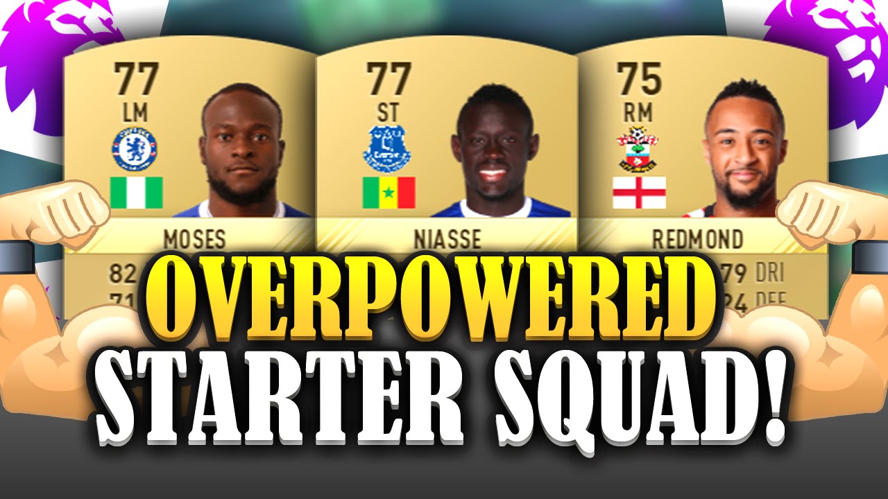FIFA 17 OVERPOWERED BPL STARTER SQUAD BUILDER! - FIFA 17 ULTIMATE TEAM BEST 10K SQUAD!