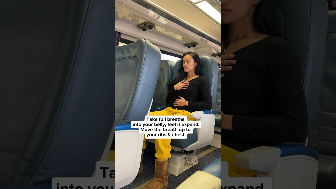 Breathing Exercise to Relieve Travel Anxiety ✈️