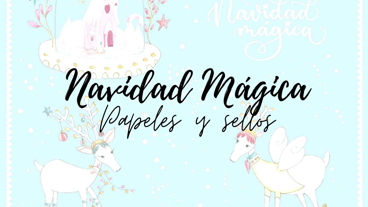 NAVIDAD MÁGICA. Colección de papeles y sellos.