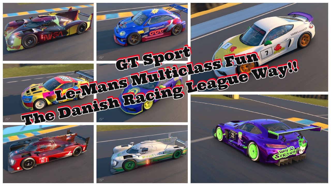 GT Sport Multiclass Fun At Le Mans!!