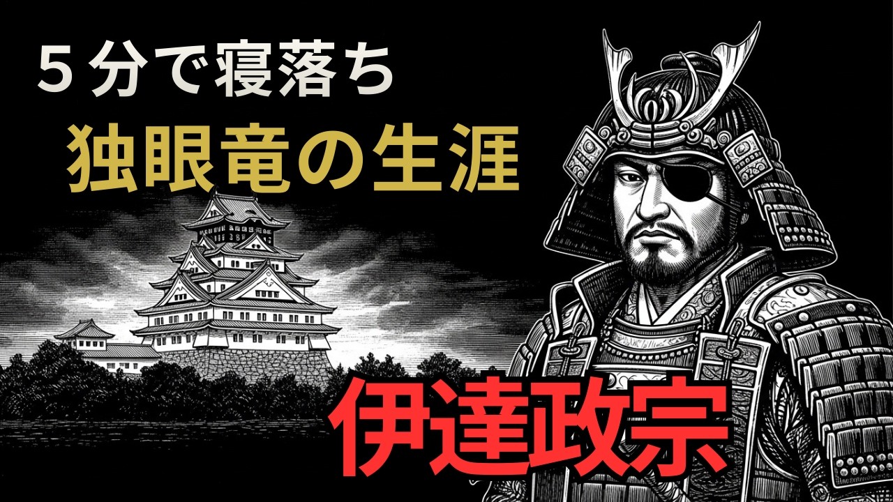 🌙おやすみ前のストーリー：【寝落ち用】伊達政宗「隻眼の竜が見据えた天下と仙台」｜小さな深夜書房