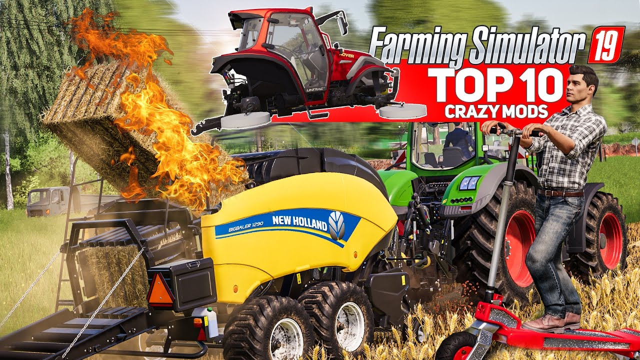 LS19: TOP 10 verr&uuml;ckte Mods f&uuml;r den Farming Simulator 19 | Crazy Mods Landwirtschafts-Simulator