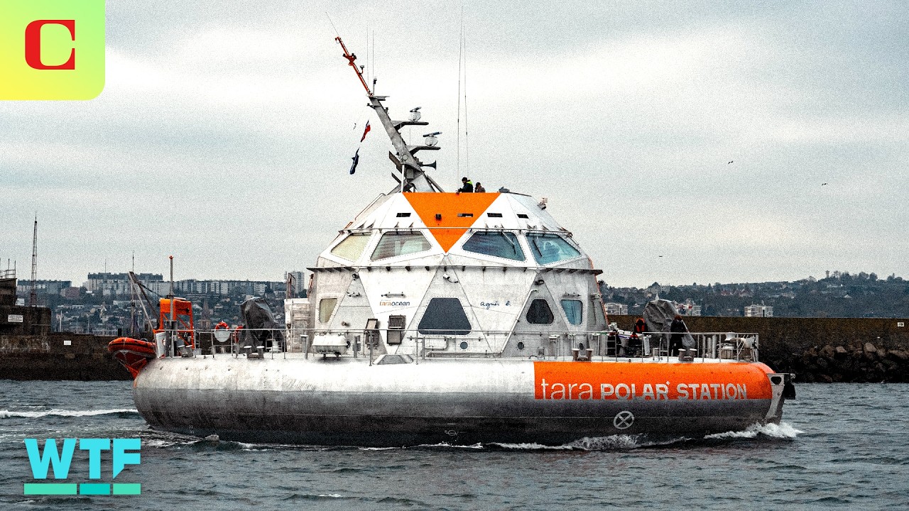 Meet the Spaceship-like Vessel Made to Drift Over the North Pole | What The Future