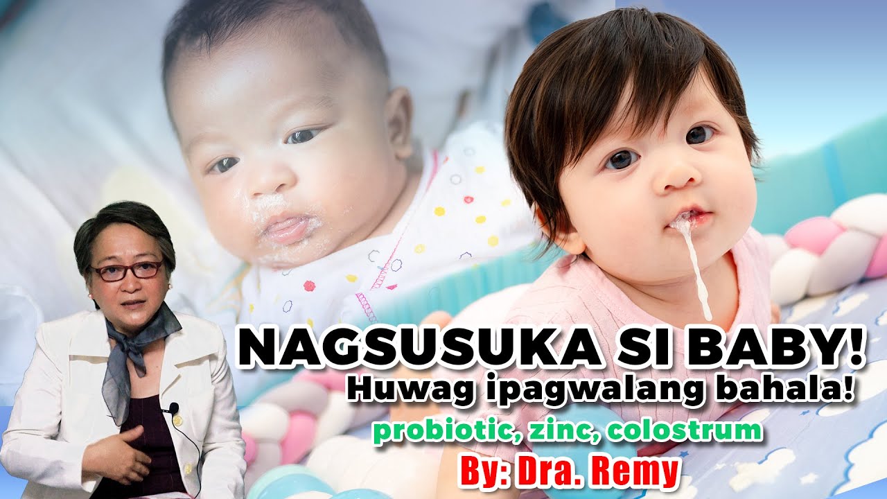 NAGSUSUKA SI BABY KO! (VOMITING)