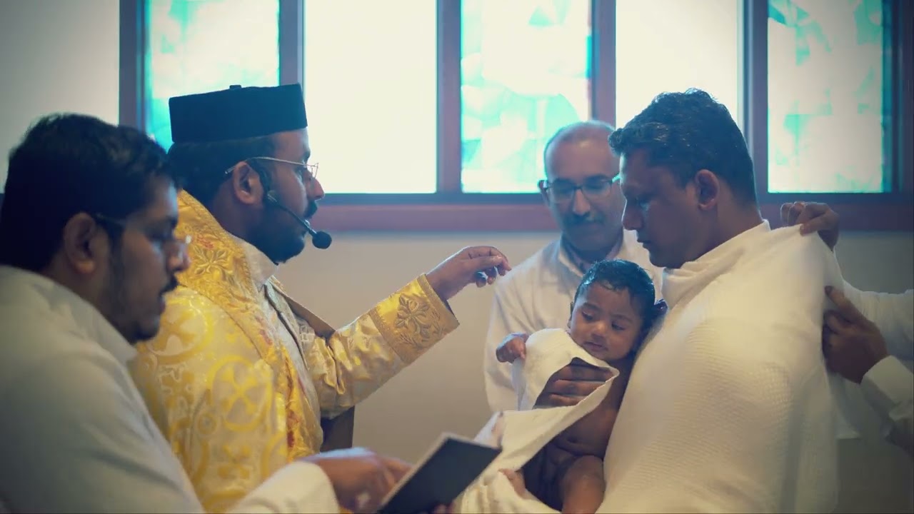 Holy Baptism Of Baby Mathew | SGIOC Melbourne