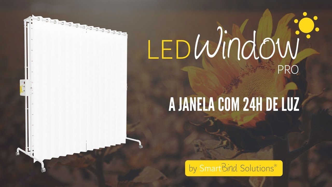 Conheça a LED Window PRO, a Janela de LEDs da SmartBind