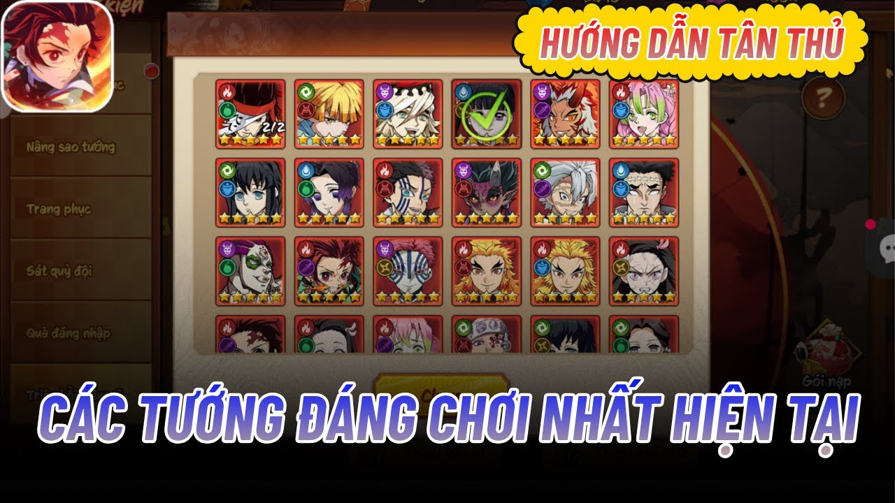 Hơi Thở Mặt Trời X7 GAME #1 - TOP CÁC TƯỚNG ĐÁNG CHƠI NHẤT HIỆN NAY || HƯỚNG DẪN TÂN THỦ