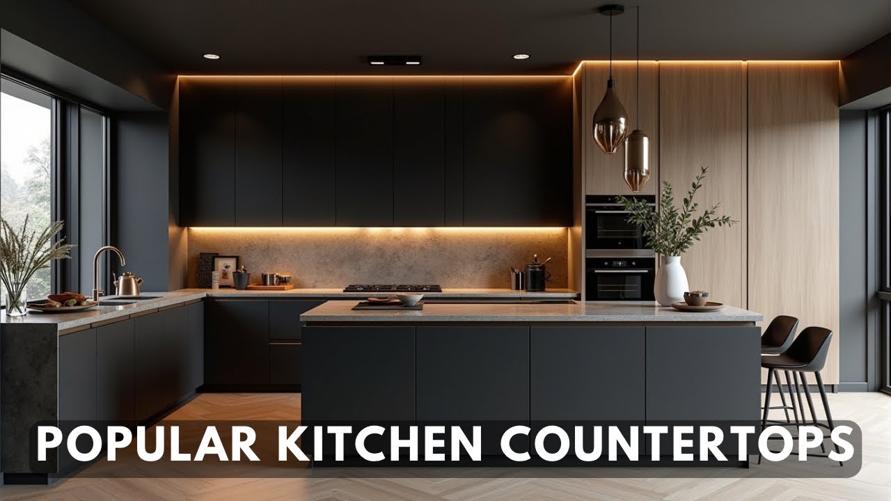 Popular Kitchen Countertop Designs | Modern Islands That Elevate Your Kitchen 