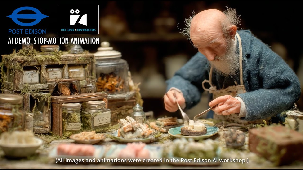 Post Edison AI Demo: Stop-Motion animation