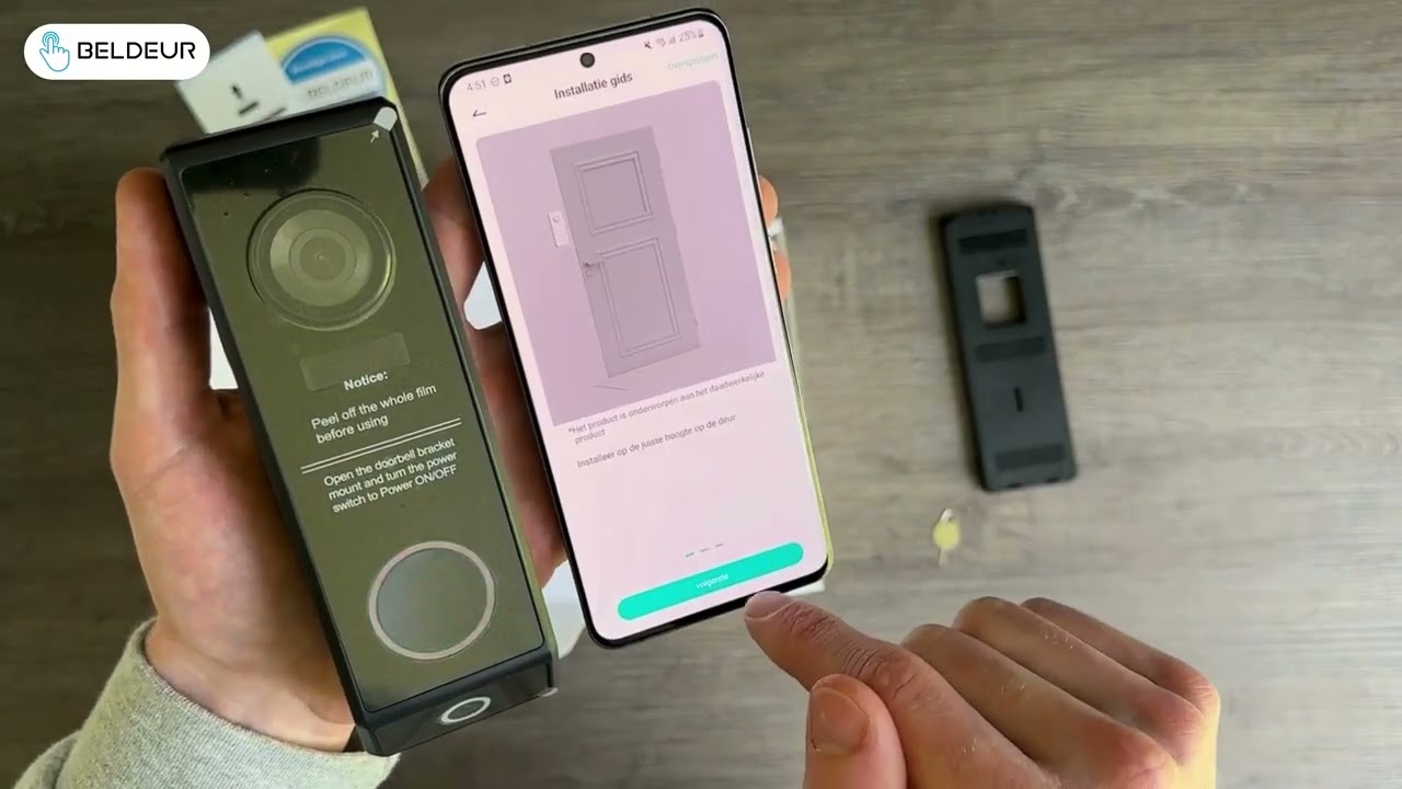 Beldeur® Dualcam Video Doorbell - English Version