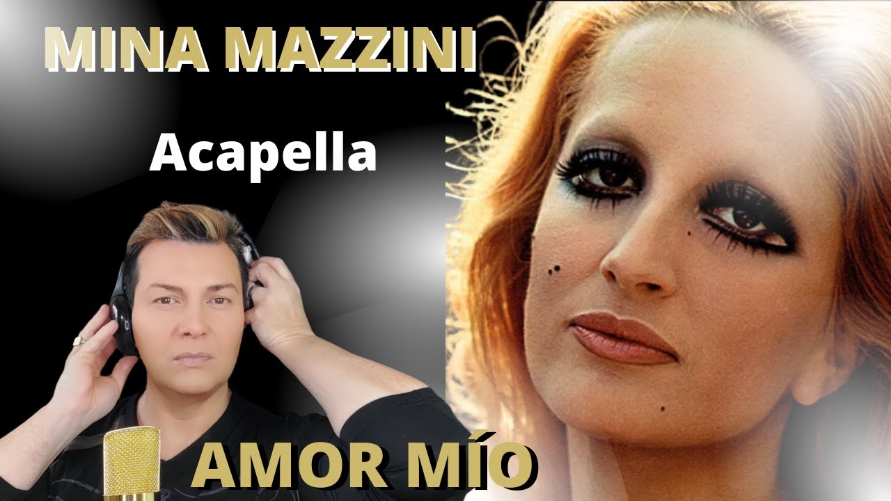 Reaccion / reaction MINA * ACAPELLA * AMOR MIO Por Adry Vachet Vocal Coach