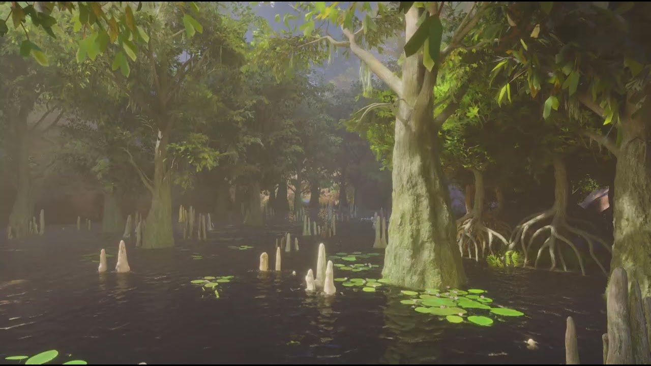 ARK Swamp Ambience 1h (Day,Night,Rain)