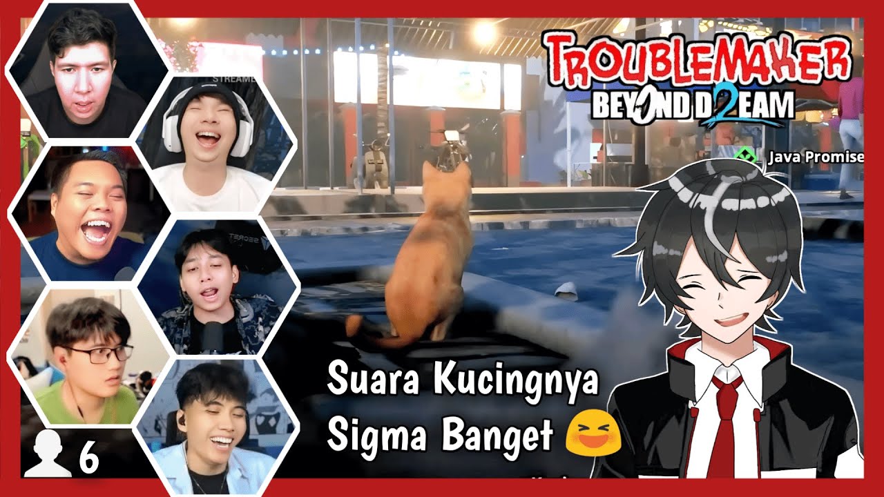 【Reaksi Gamers】KUCING DENGAN SUARA SIGMA 😂 RAWWRR!! | Troublemaker 2: Beyond Dream