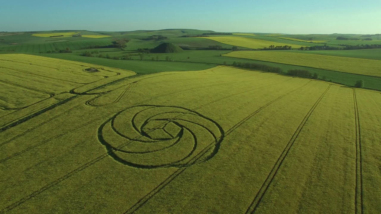 Avebury Crop Circle 4k 60p 22 April 2017