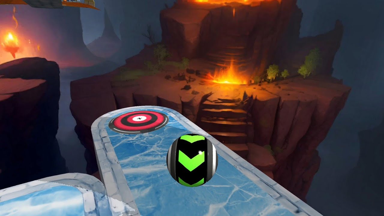 Sky Rolling Balls 3D Gameplay Android iOS Game 124