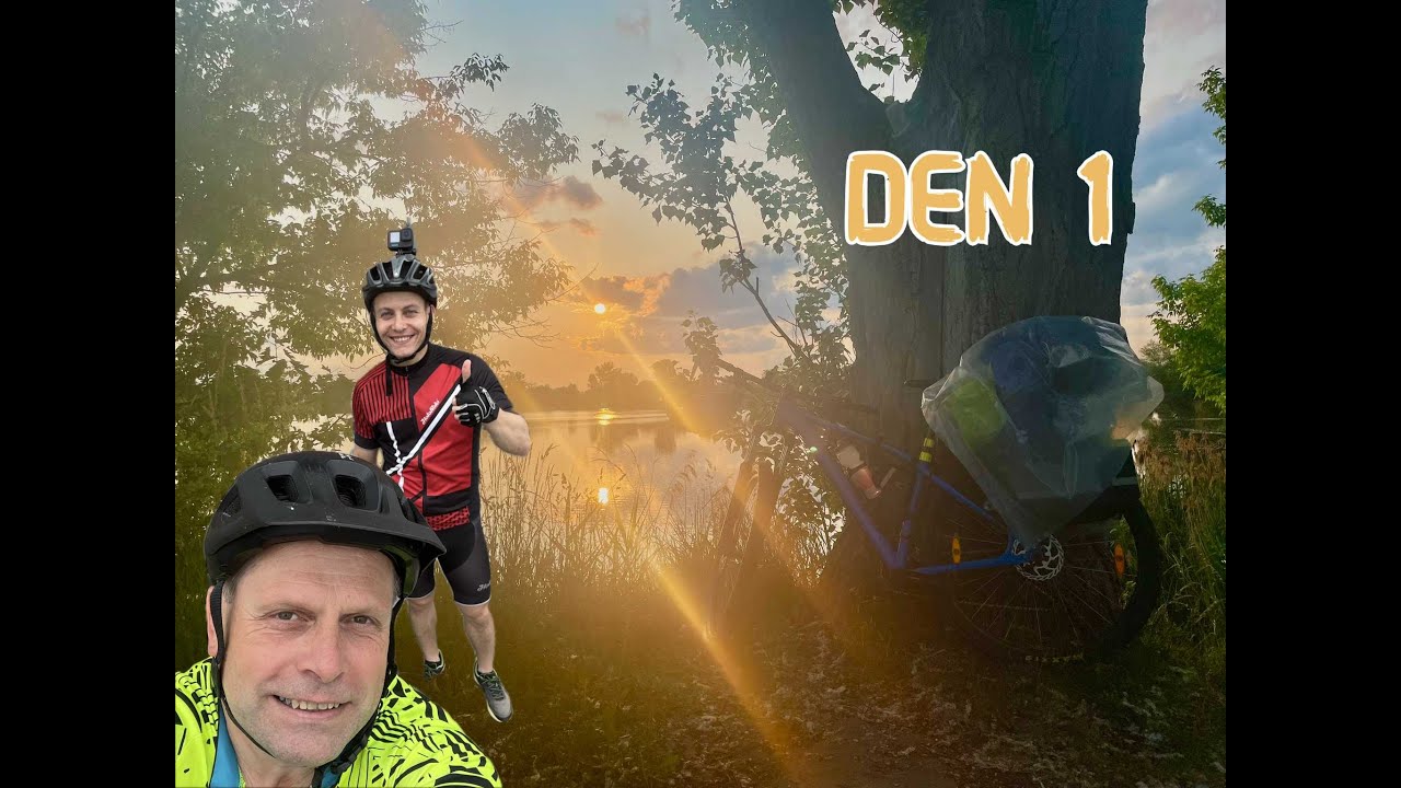 Poprvé jedeme na kole k moři! | Biketrip 2025 | Polsko | Den 1
