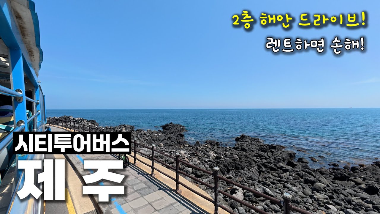제주도심을 여행하는 가장 완벽한 방법! 제주시티투어버스