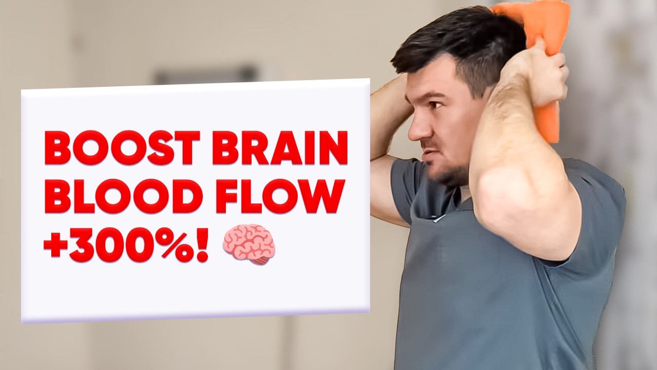 Doctors Use This Exercise — Boost Brain Blood Flow by 300%! 🧠🔥