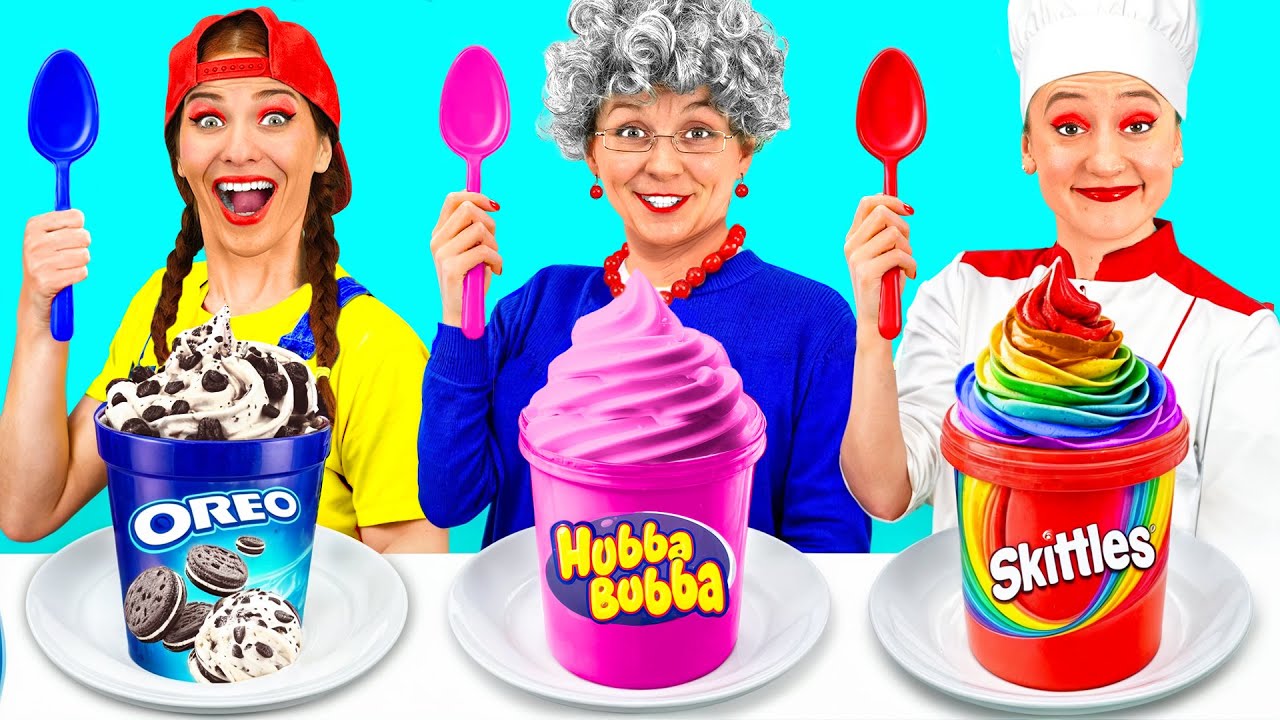Me vs Grandma Cooking Challenge | Funny Kitchen Hacks by DoDo Challenge