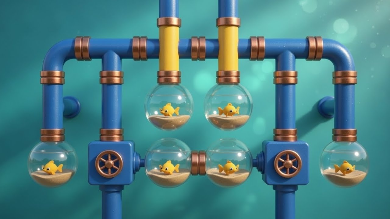 Save the fish gameplay 🐟🐠🐠🐟 