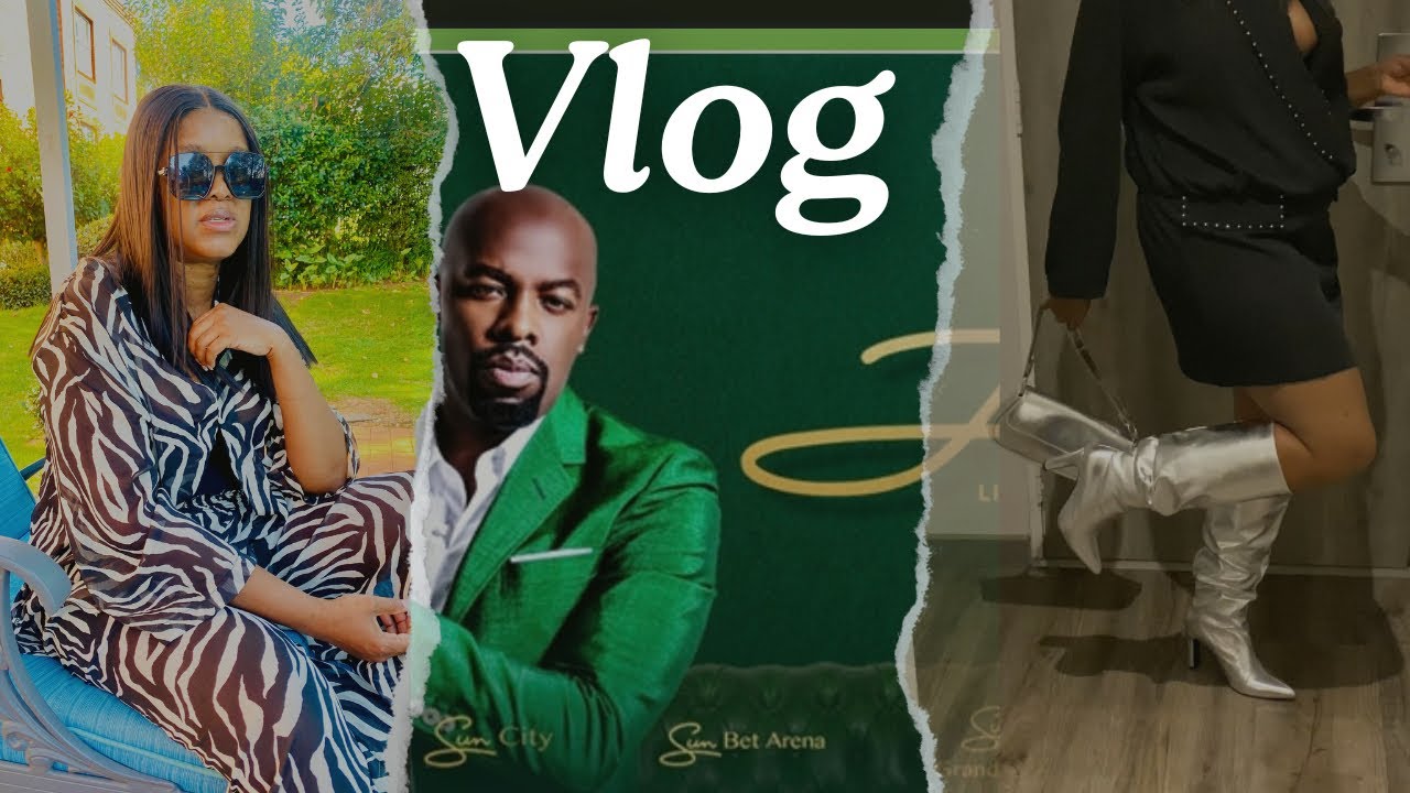 VLOG | stay cation | Joe Thomas concert | R&B concert | South Africa YouTubers