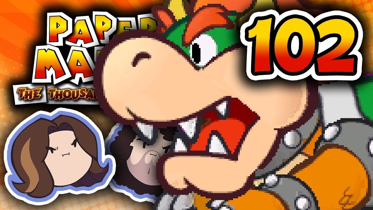 Paper Mario TTYD: Big Bowser - PART 102 - Game Grumps