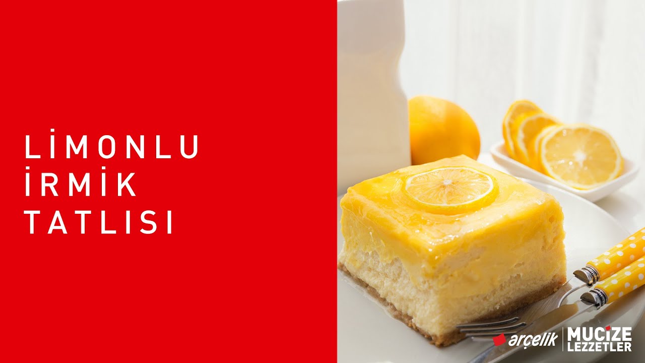 Limonlu İrmik Tatlısı Tarifi