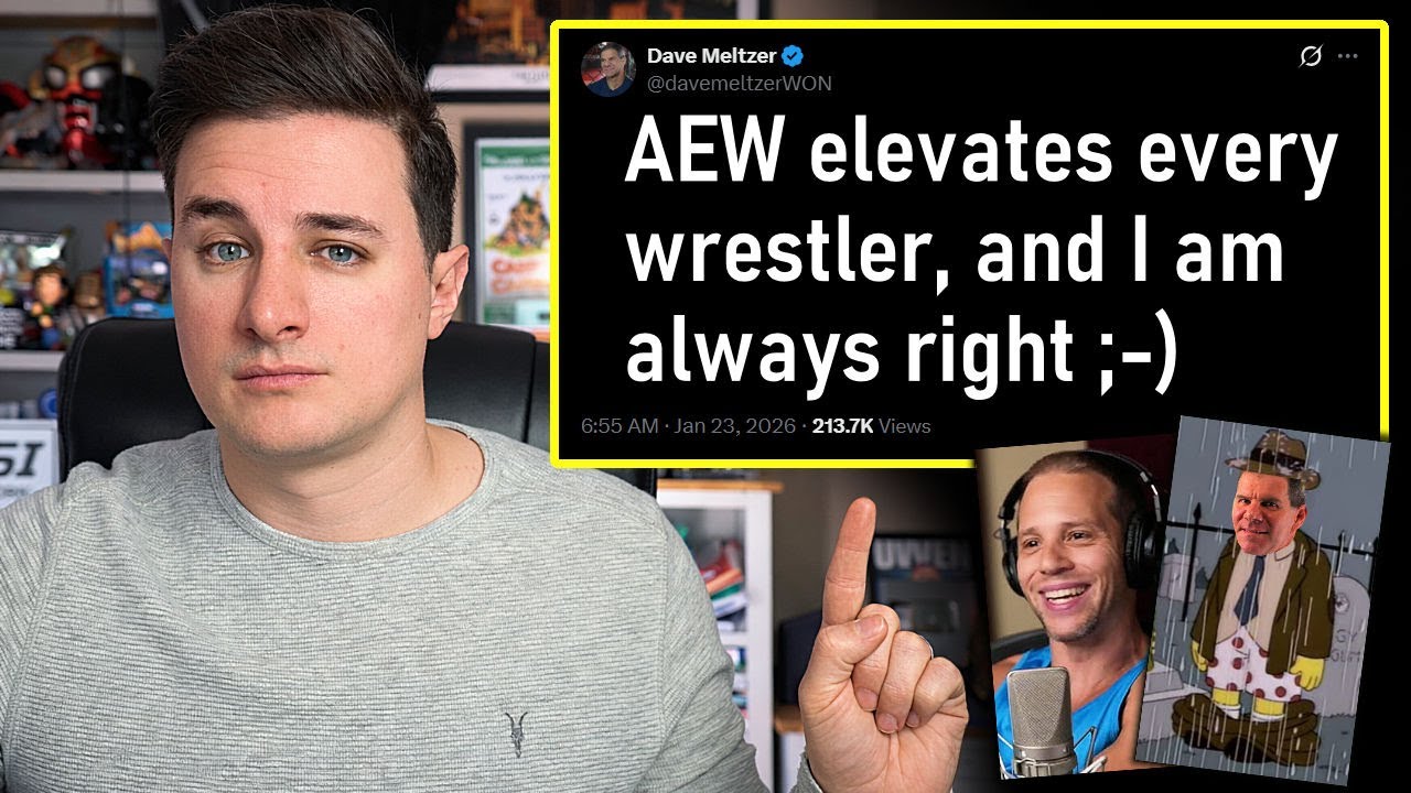 Debunking ANOTHER Obnoxious Dave Meltzer AEW Tweet