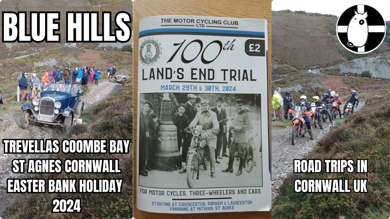 100th Land's End Trial 2024 Blue Hills Cornwall England