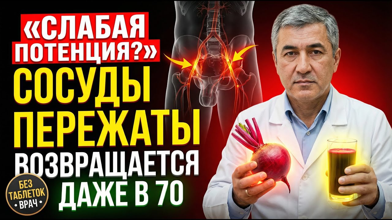 ЖЕНА БУДЕТ ВИЗЖАТЬ! Мощная потенция в 70 лет без таблеток | Доктор раскрыл тайну