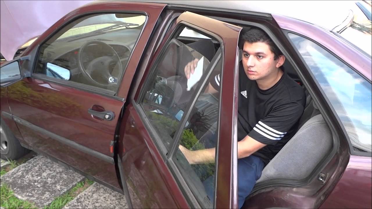 Como calibrar os vidros de um Tempra