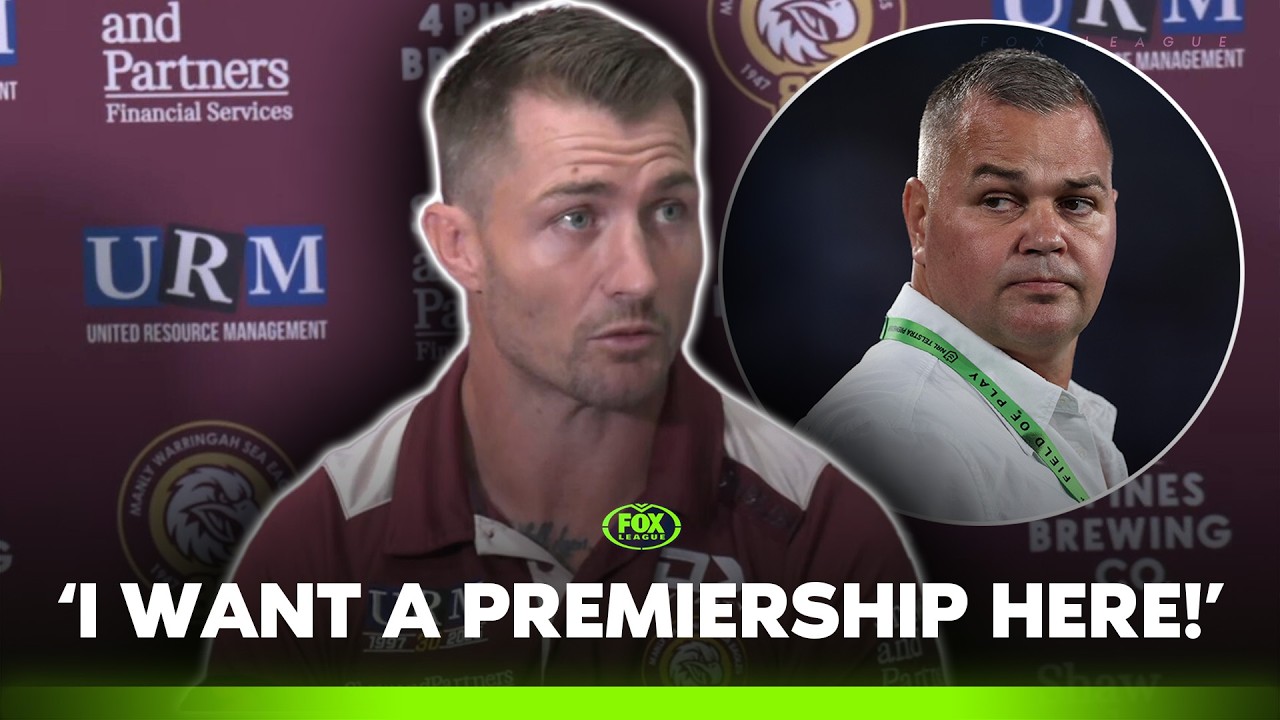 🚨BREAKING: Kieran Foran speaks as Manly&rsquo;s NEW head coach after Seibs sacking | Full Press Conference