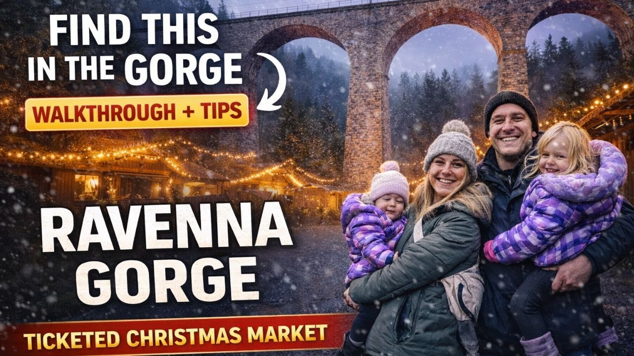 Walk With Me Through the Ravenna Gorge Christmas Market | Germany’s Dreamiest Winter Market