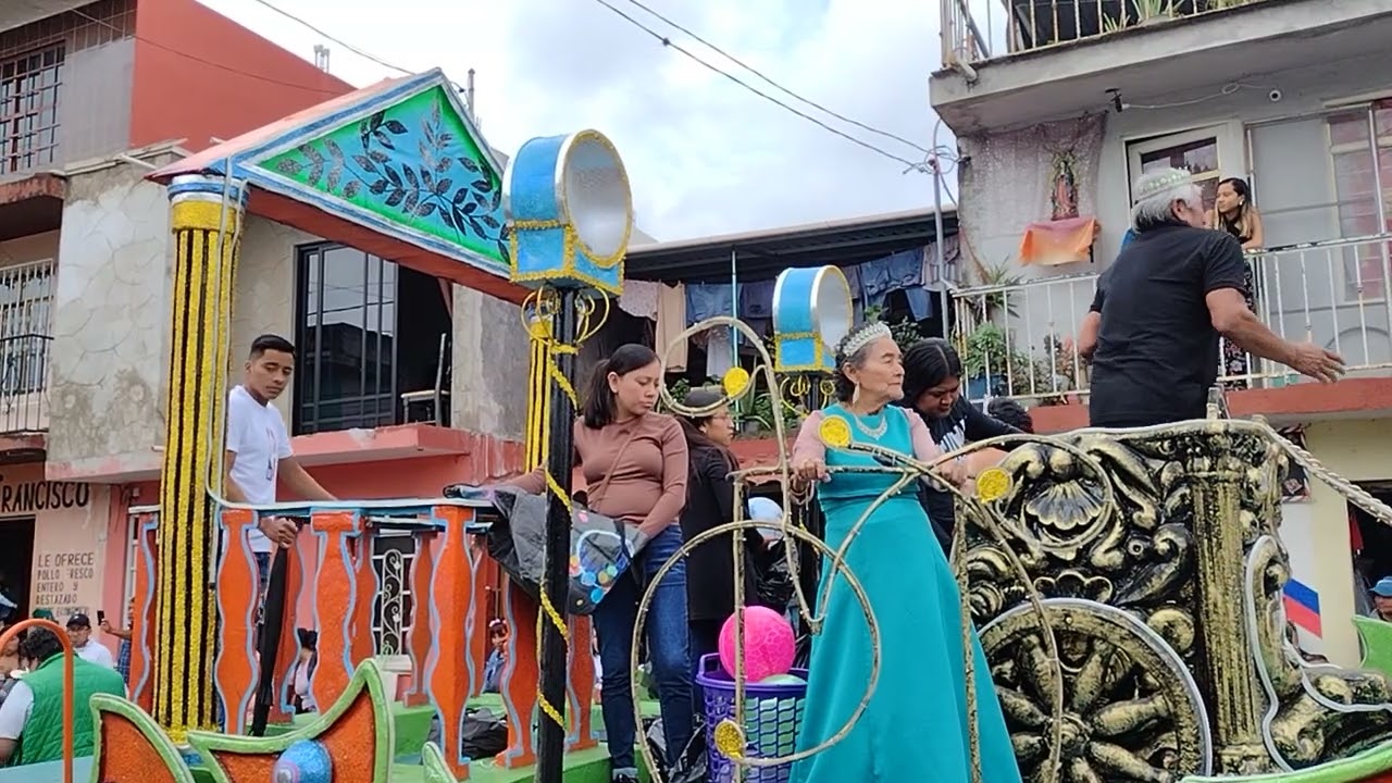 desfile tradicional chocaman Veracruz