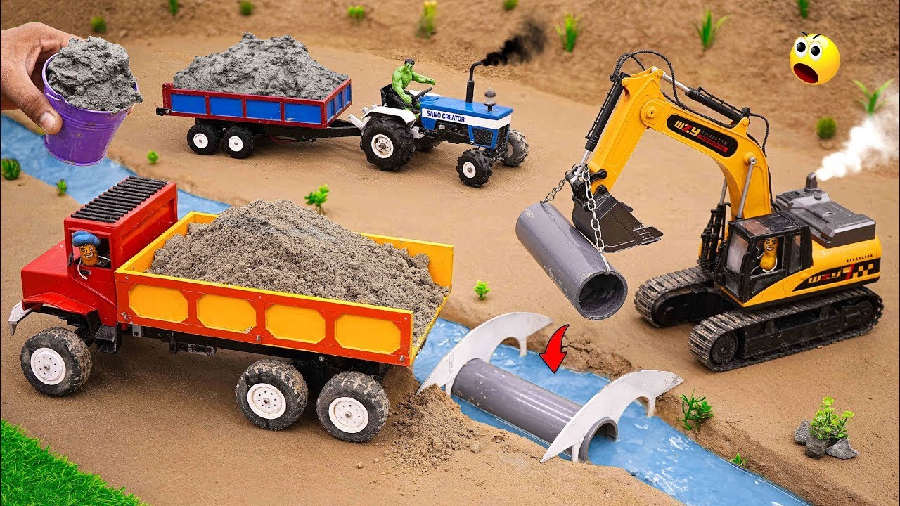 Diy diorama making mini motor water pump science project