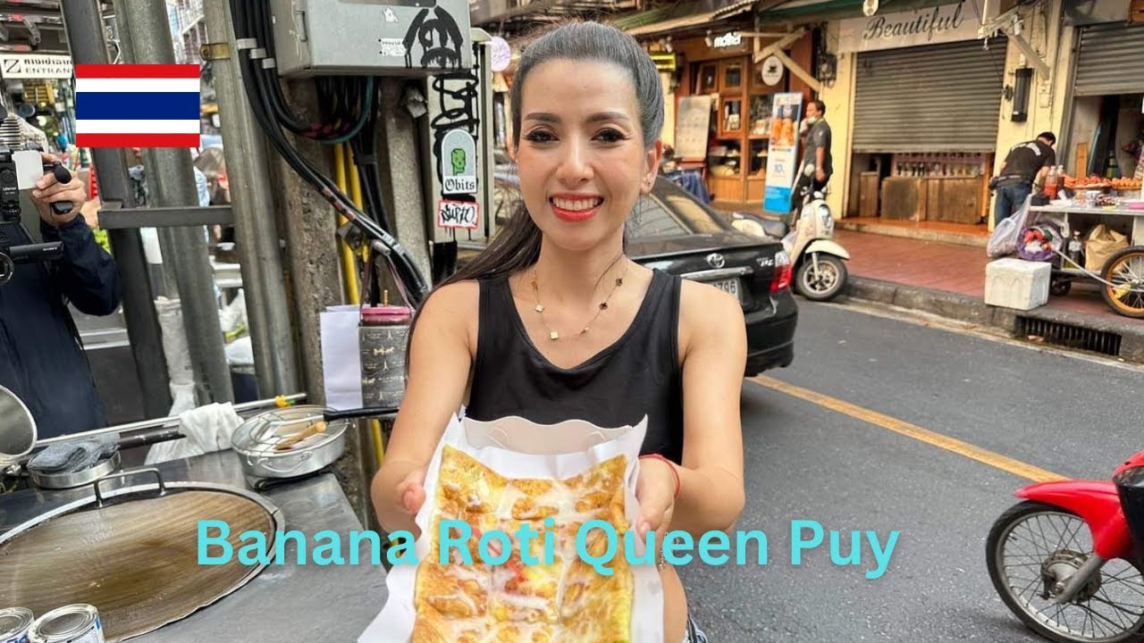 The Most Beautiful & Hardworking Girl In Bangkok - Banana Roti Lady