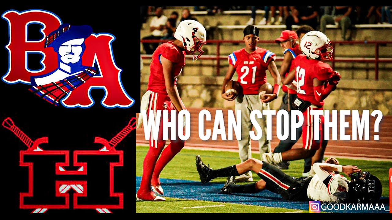 THE CITY IS BUZZING ABOUT THIS TEAM ! | BEL AIR VS HANKS | TEXAS HS FOOTBALL