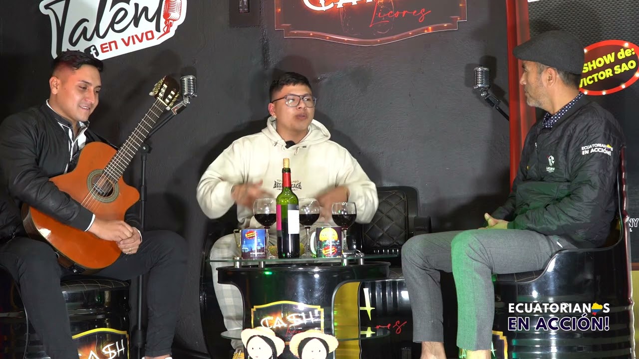 EL HIJO DE SEGUNDO ROSERO _ MARKOS ROSERO EN ECUATORIANOS EN ACCIÓN