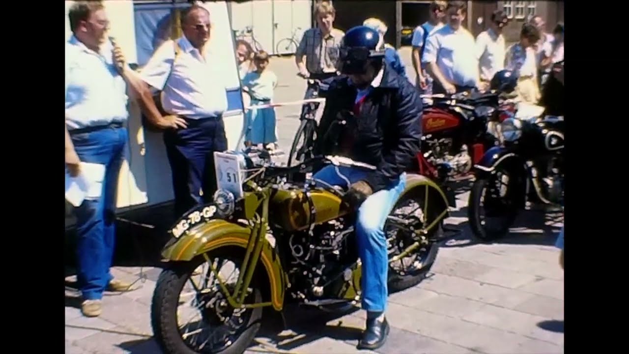 Historische motorrace Barneveld 1984 + Veluwse markt 1984