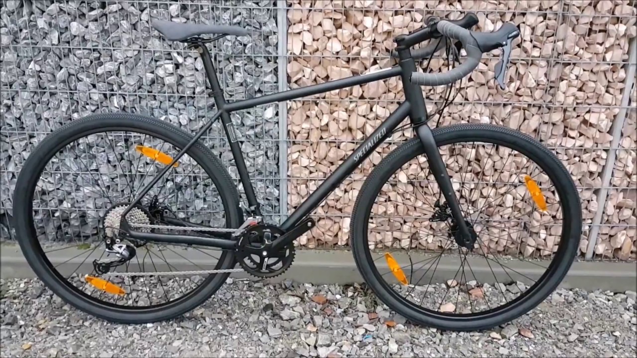 Specialized Sequoia Premium Cr-Mo Shimano Sora Touren Gravel Rennrad 2018 BLACK/GRAPHITE