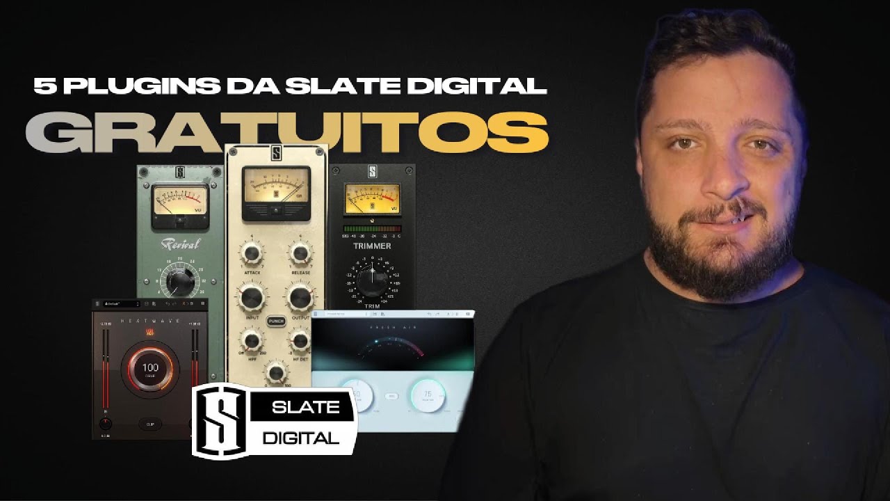 🚨5 Plugins da Slate Digital GR&Aacute;TIS