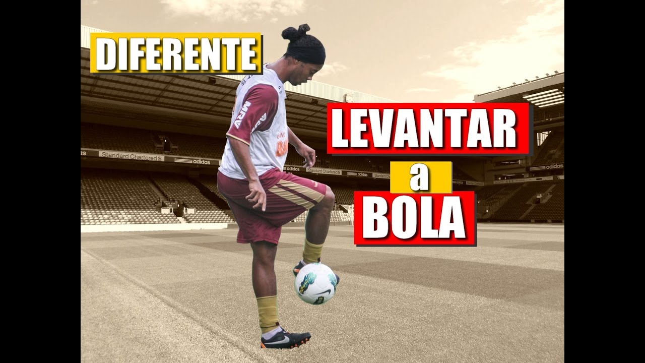 Como levantar a bola igual o Ronaldinho Gaúcho | TUTORIAL FLICK UP R10