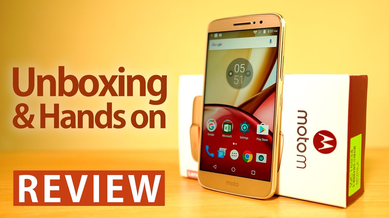 Motorola Moto M (64GB) Unboxing & Hands on Review! (ft. Moto G4+)